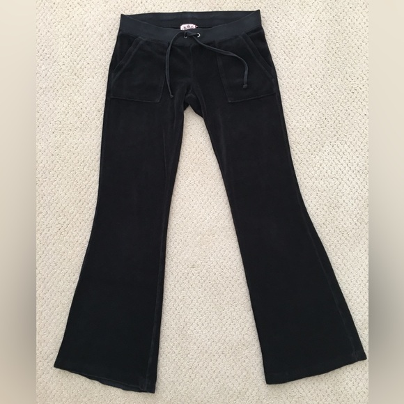 Juicy Couture Pants & Jumpsuits Vintage Juicy Couture Black Y2k
